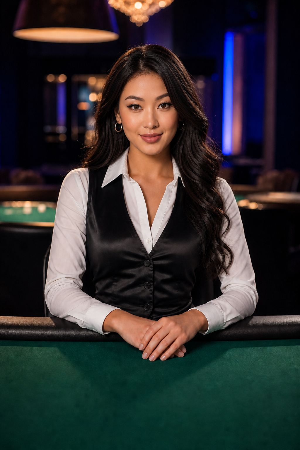 Mina, the AI blackjack dealer